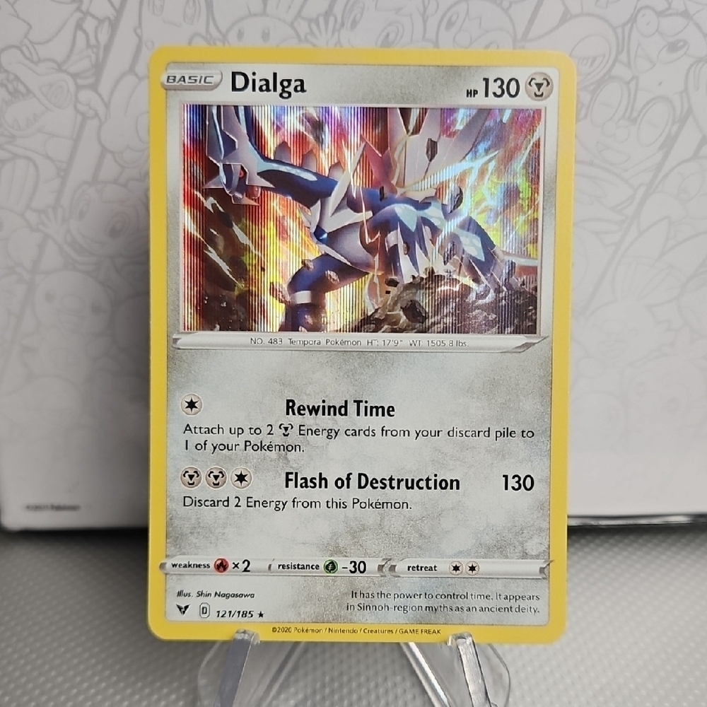 Dialga 121/185 Pokemon TCG Holo Rare